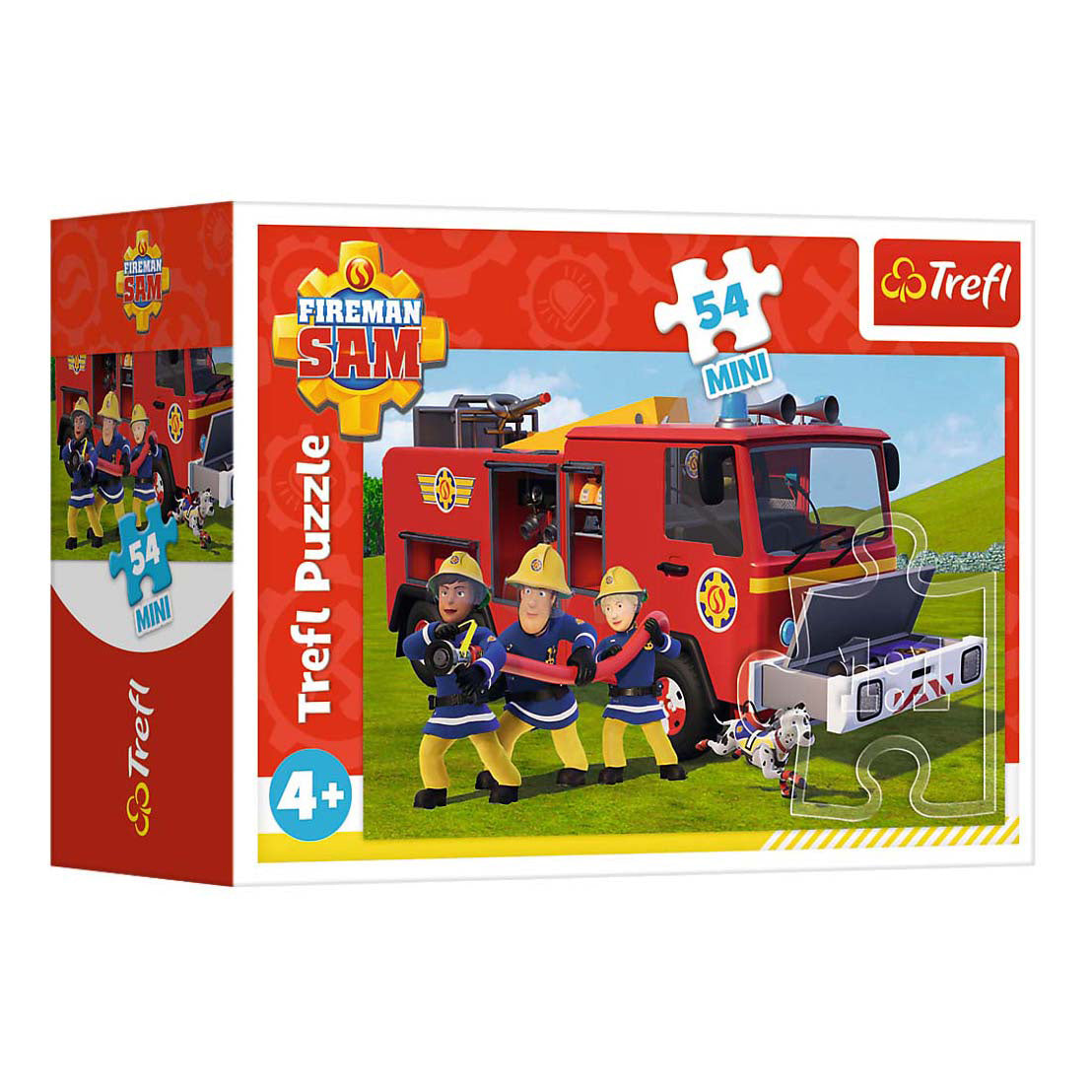 Mini puzzle Sam il pompiere - 54 pezzi.