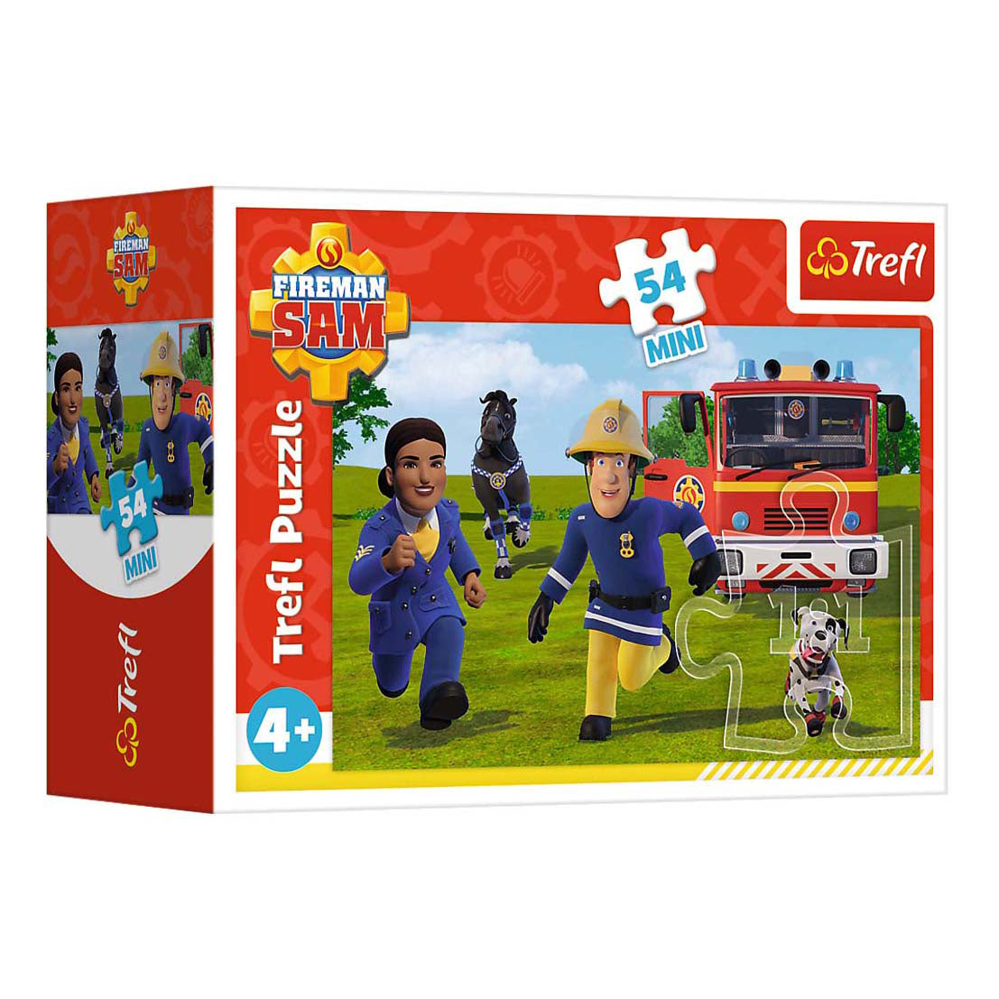 Mini puzzle Sam il pompiere - 54 pezzi.
