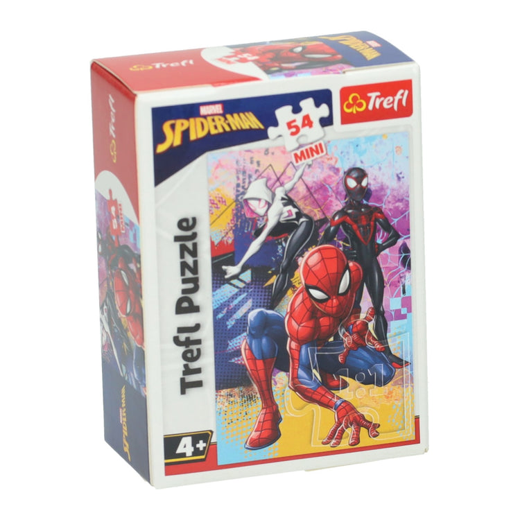 Mini puzzel spiderman - 54st.