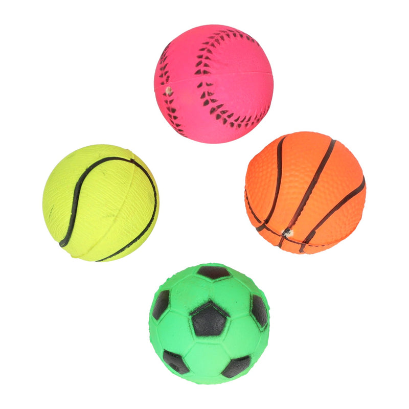 Pelotas deportivas saltarinas - 4 uds.