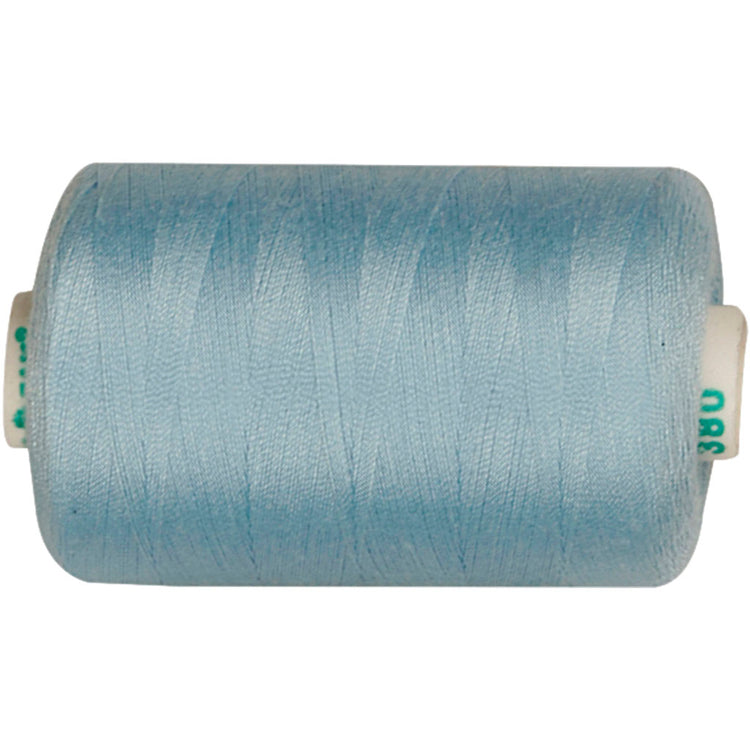 Hilo de coser Creativ Company, azul claro, 1000 m 1 rollo