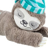 Trixie Plush Sloth Grey with Heartbeat per cucciolo