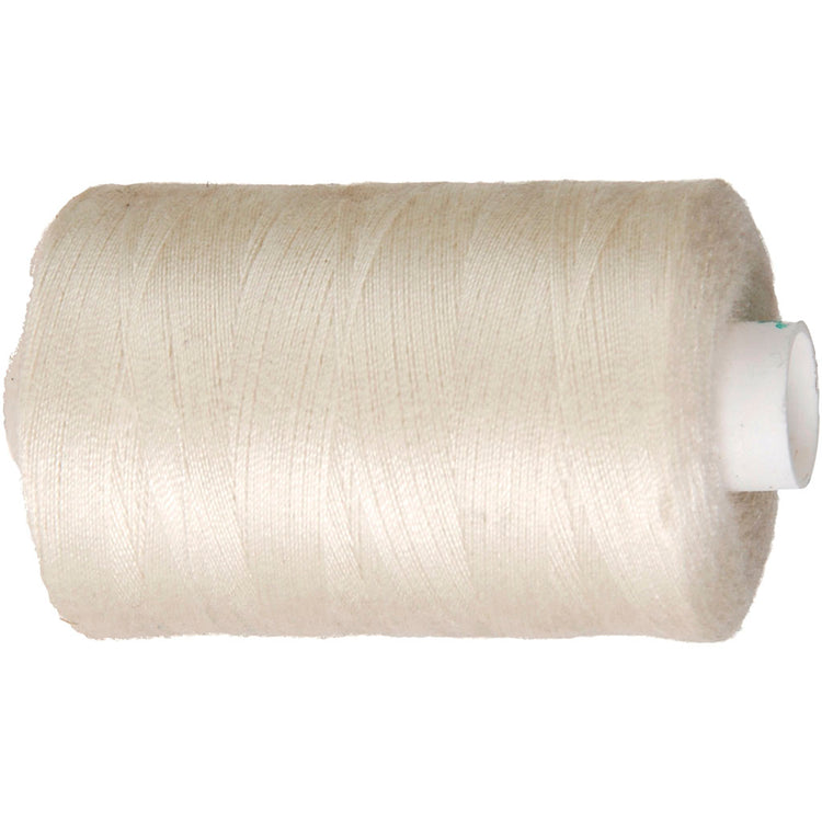 Hilo de coser Creativ Company, blanquecino, 1000 m 1 rollo