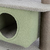 Trixie Kitten Scratching Post Lunito Grey Mint Green