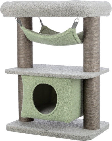 Trixie Kitten Scratching Post Lunito Grey Mint Green