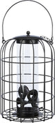 Trixie voerdispenser met gaasbescherming zwart
