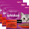 Whiskas Whis multipack bolsa selección carne senior en salsa