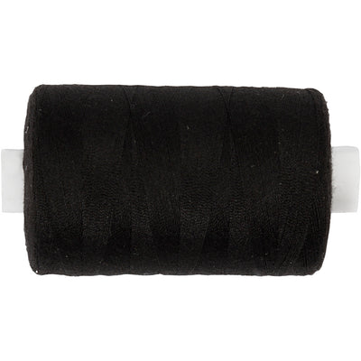 Hilo de coser Creativ Company, negro, 1000 m 1 rollo