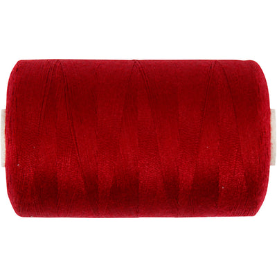 Filo da cucito Creative Company, rosso vino, 1000 m 1 rotolo