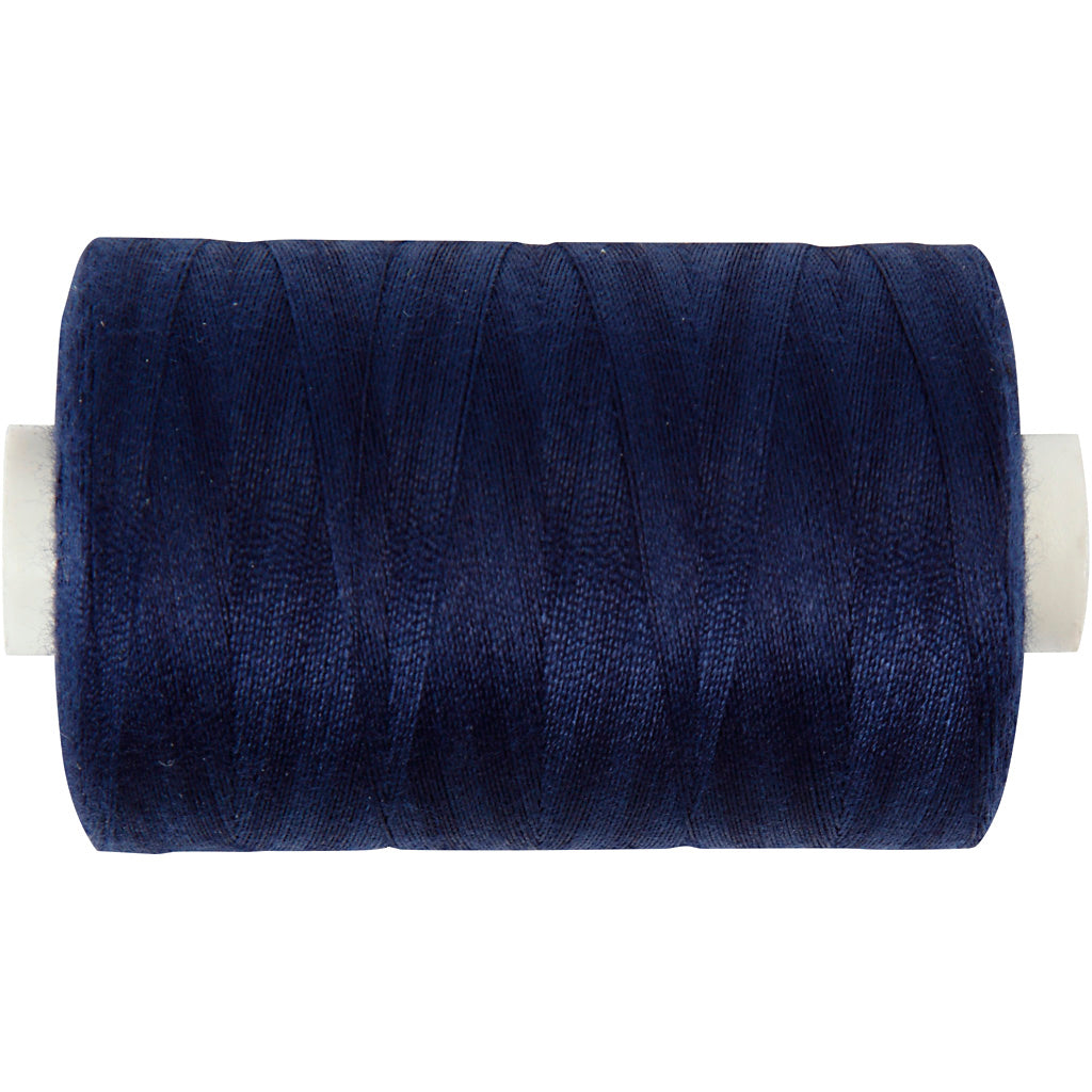 Filo da cucito Creative Company, blu navy, 1000 m 1 rotolo