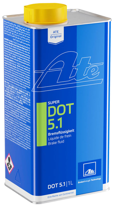 Ate remvloeistof super dot 5.1 . brake fluid 1 l super dot 5.1