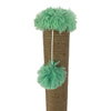 Foeiii graffiando post peluche verde