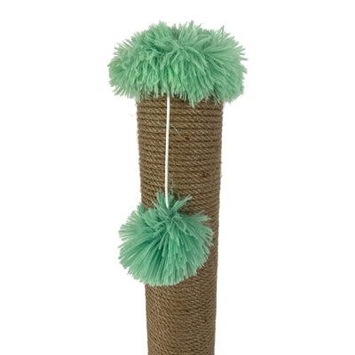 Foeiii graffiando post peluche verde