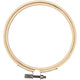 Madera de marco de bordado, Ø 10 cm