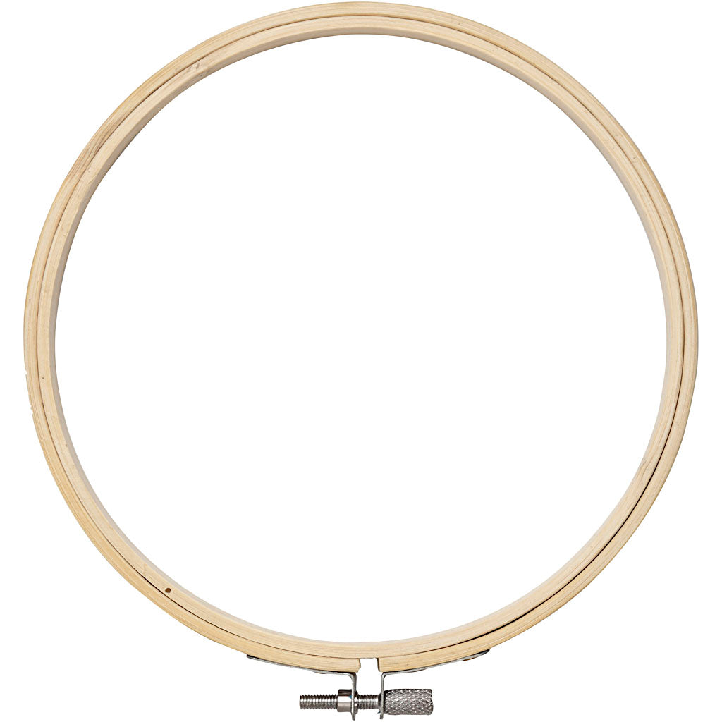 Madera de marco de bordado, Ø 15 cm