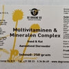 De groene os Multivitaminen mineralen complex hond kat