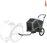 Trixie fietskar grijs salie - afbeelding 1