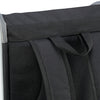 Backpack della borsa per cani trixie chloe grigio chiaro nero