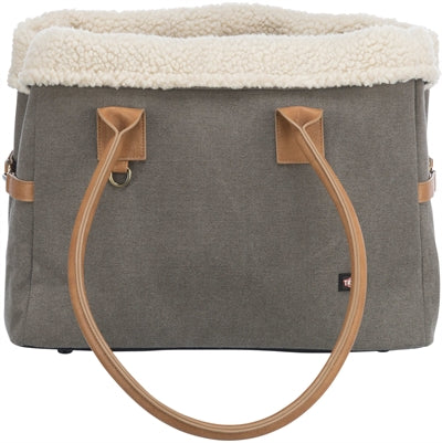 Trixie dog bolso Rachel gris marrón claro