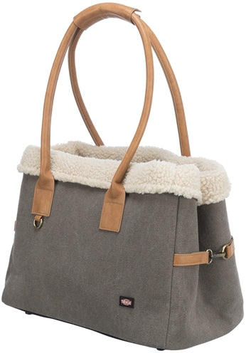 Trixie dog bolso Rachel gris marrón claro