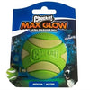 Chuckit max glow ultra squeekerbal groen