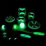 Chuckit Max Glow Ultra Squeekerbal Green - afbeelding 4