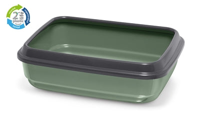 IMac Kattenbak Jerry 2nd Life Recycled Green Antracite