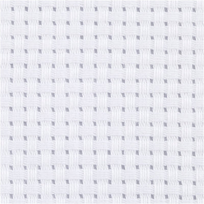 Creativ company aida, b: 150 cm, 35 vierkanten per 10 cm, wit, 3 m 1 stuk