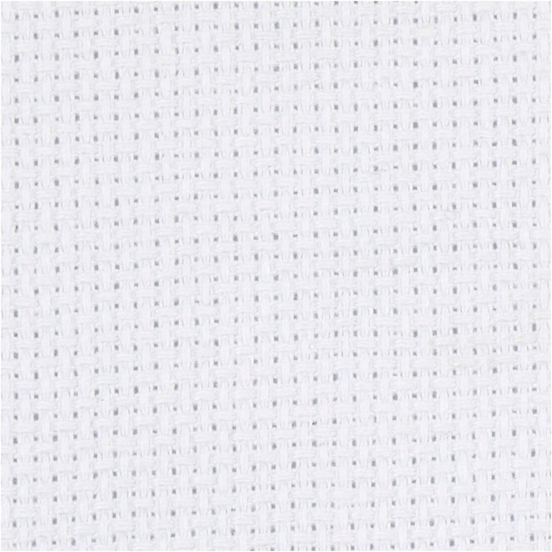 Creativ company aida wit 70 vierkanten per 10 cm, 50x50cm