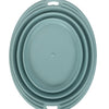 Feliz mascota loca por las mascotas Food Bowl Beber Bin plegable Azul