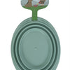 Feliz mascota loca por las mascotas Food Bowl Beber Bin plegable Azul