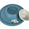 Happy pet Mad about pets voerbak drinkbak volcano lichtblauw