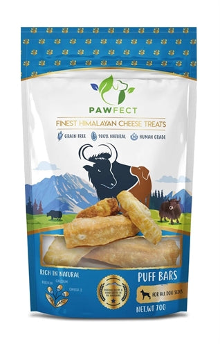 Barre di boccone da formaggio masticata pawfect yak