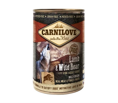 Carnilove Dog blik lam wild zwijn