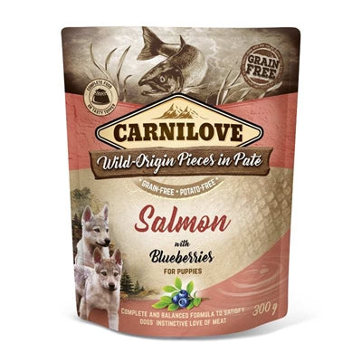 Carnilove Dog Task Salmon Blueberry per cuccioli