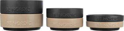 Trixie be nordic voerbak kat keramiek rubber taupe