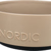 Trixie Be Nordic Food Bowl Cane Dog Ceramic Bupe Taupe