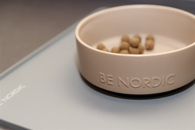 Trixie Be Nordic Food Bowl Cane Dog Ceramic Bupe Taupe