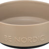Trixie Be Nordic Food Bowl Cane Dog Ceramic Bupe Taupe