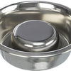 Trixie Food Bowl Dog Alimento lento de acero inoxidable