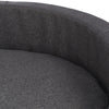 Trixie Dog Basket CityStyle Oval Home Edition Gray Dark Grey