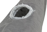 Trixie katten speeltunnel harvey velours pluche grijs - afbeelding 4
