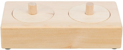 Caja de bocadillos de trixie para ratas y conejos de madera
