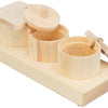 Trixie snack tazze per topi e conigli legno