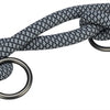 Trixie Soft Rope Dog correa gris negro ajustable