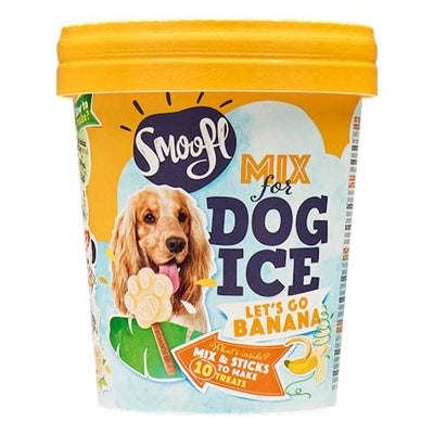 Smoofl Smoofl ijsmix voor honden banaan