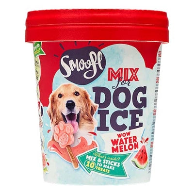 Smoofl Smoofl mezcla de helado para perros sandía