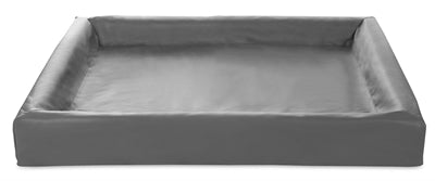 BIA CAMA DE CUERTA ARTIFICAL DE CAMA CASO DE PERRO CASO gris