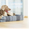 Bia Bia Copertura in pelle artificiale cestino per cane grigio