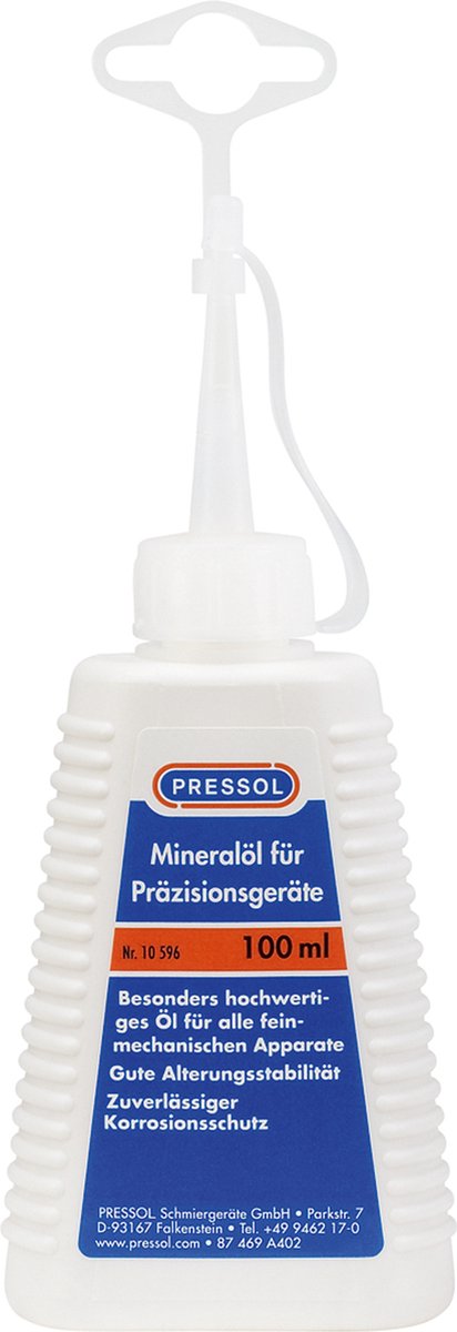 Aceite mineral Pressol para equipos de precisión 100 ml